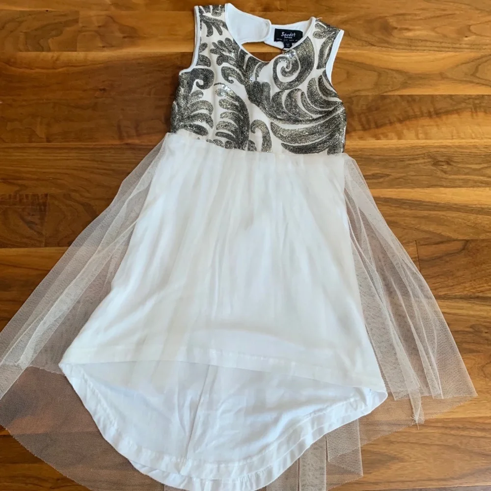 Girls Bardot junior high low dress - Picture 4 of 14